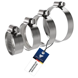 Schlauchschelle Rohrschelle Schlauchklemme Edelstahl V2 W4 Schelle rostfrei - Bild 1 von 33