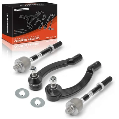 A-Premium 4x Tie Rod End Front Inner & Outer for Volvo C70 1998-2004 850 S70 V70 - Image 1 of 4