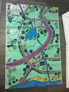 Vintage Mattel Polly Pocket Pollyville Spielmatte  - Bild 1 von 7