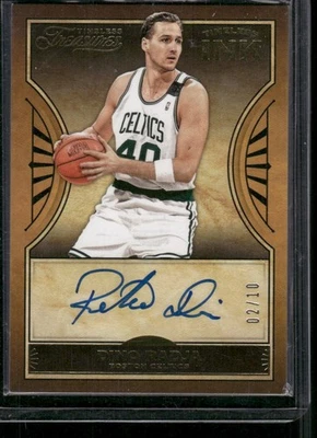 Dino Radja 2018-19 Panini Chronicles Timeless Treasures Ink Gold Auto #D/10 Foto 1 de 2