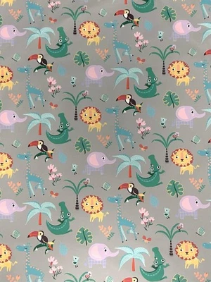 Regenstoff Jackenstoff Raincoat PU Tierchen - Bild 1 von 2