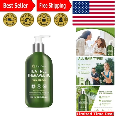 Therapeutic Folliculitis Shampoo for Itchy Scalp - Green Tea Scented 15.87 oz - Image 1 of 4