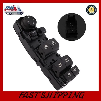 Interruptor de ventana maestra lado del conductor para BMW 535I 3L L6 turboalimentado 2011 2012-2016 Foto 1 de 4