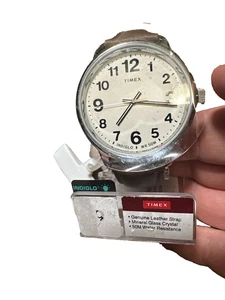 Reloj Timex TW2V21300 Indiglo de cuero marrón de 43 mm de fácil lectura para hombre NUEVO - Imagen 1 de 4