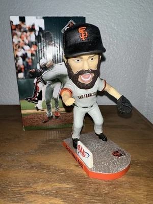 2018 Brian Wilson SF Giants Bobblehead San Francisco SGA NOVO Hugs World Series - Imagem 1 de 2