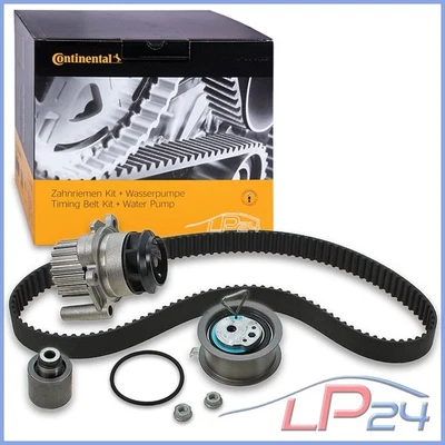 CONTITECH KIT DE DISTRIBUTION + POMPE EAU POUR VW FOX 1.4 TDI - Photo 1/4