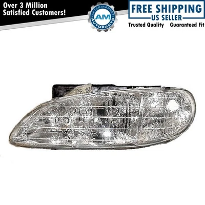 Conjunto de faros izquierdo lado del conductor para Pontiac Grand Am GM2502140 1996-1998 Foto 1 de 3