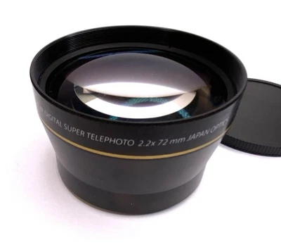 Bower DHD DSLR Pro Mc AF Digital Super Telephoto Lens 2.2 X 72mm Japan Optics - Image 1 of 4