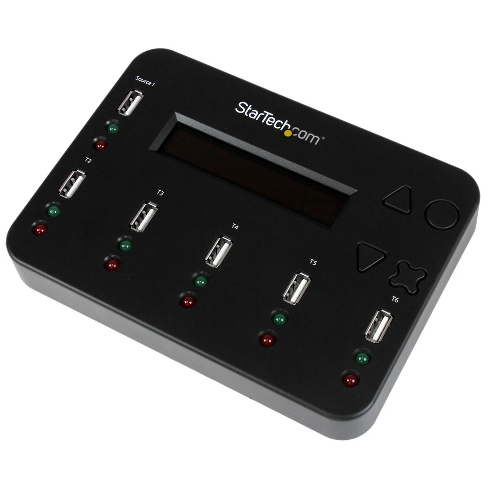 StarTech.com Standalone 1 to 5 USB Thumb Drive Duplicator and Eraser Multiple US - Image 1 of 1