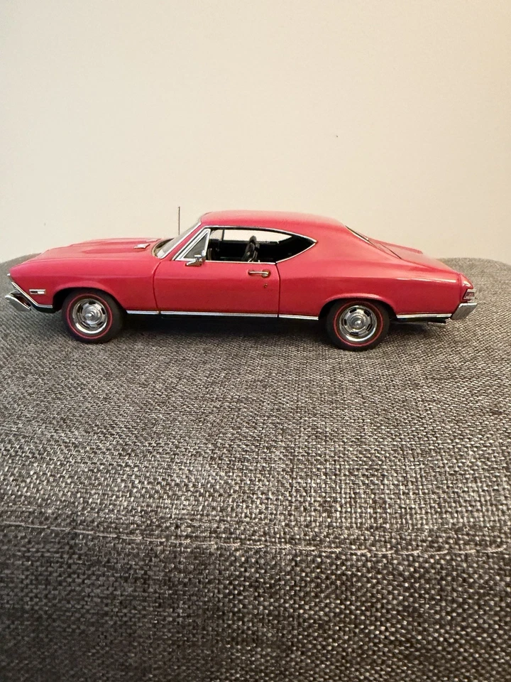 Chevrolet Chevelle SS396 1968 1/24 DANBURY cupé rojo como nuevo Foto 1 de 4
