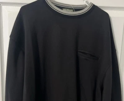 Sudadera pulóver negra XXL Norm Thompson para hombre Foto 1 de 4