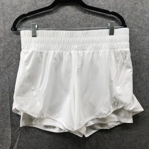 Pantalones Cortos de Correr Avia 2 en Uno Forrados para Mujer M Blanco Tiro Alto Gimnasio Activo - Imagen 1 de 9