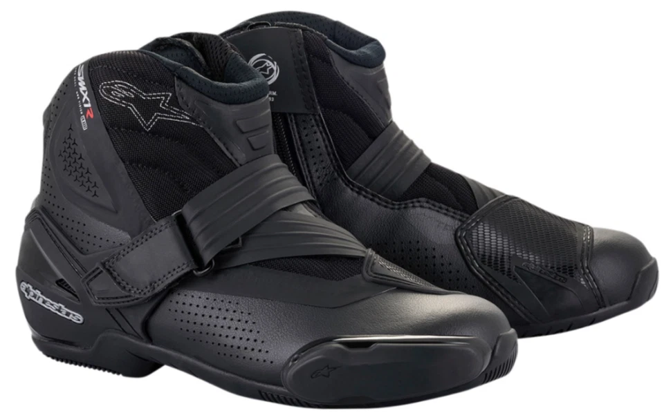 Botas ventiladas Alpinestars SMX-1 R V2 - negras - EE. UU. 10,5 / UE 45 - 2224021-1100-45 Foto 1 de 1