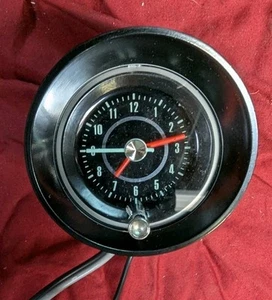 NEW 1965-1966 CHEVELLE TOP OF DASH CLOCK Z-16 396 L-79 IMPALA SS NOVA EL CAMINO - Picture 1 of 8