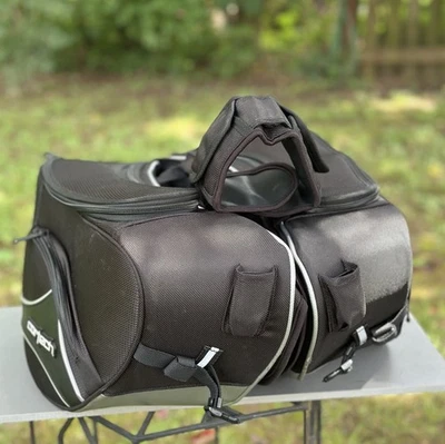 Alforjas en ángulo Cortech CT Super 2.0 26L para motocicletas deportivas 113335-129783 Foto 1 de 4