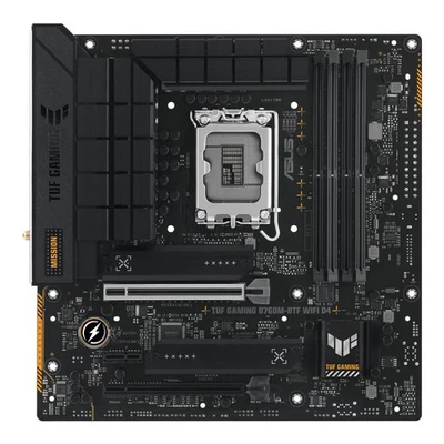 MB ASUS TUF GAMING B760M-BTF WIFI D4 (Intel, 1700, DDR4, MATX) - Imagen 1 de 4