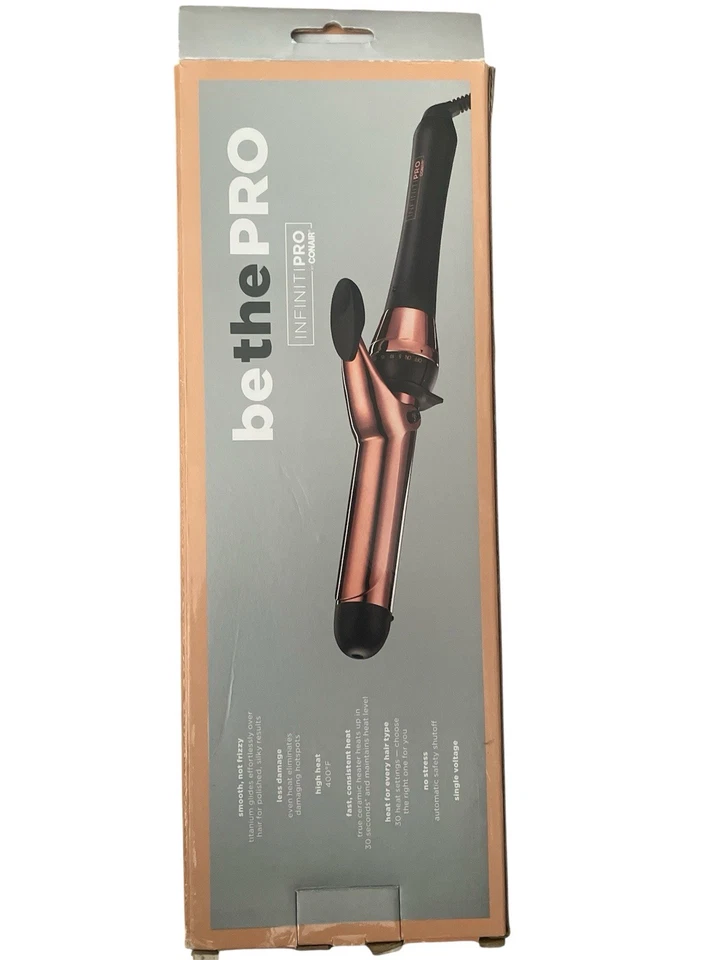 INFINITIPRO BY CONAIR Rose Gold Titanium 1 1/4-Inch Curling Iron - Image 1 of 1