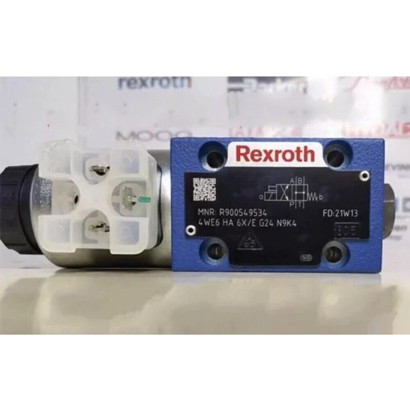  R900549534 4WE6HA6X/EG24N9K4 REXROTH solenoid valve FAST Shipping - Image 1 of 1