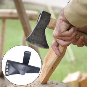 PU Leather Leather Case Easy On and Off for Woodworking Lumberjack Outdoors - Picture 1 of 7