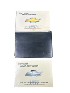 1997 Chevrolet Tahoe/Suburban Owners Manual Warranty With Case - Bild 1 von 5