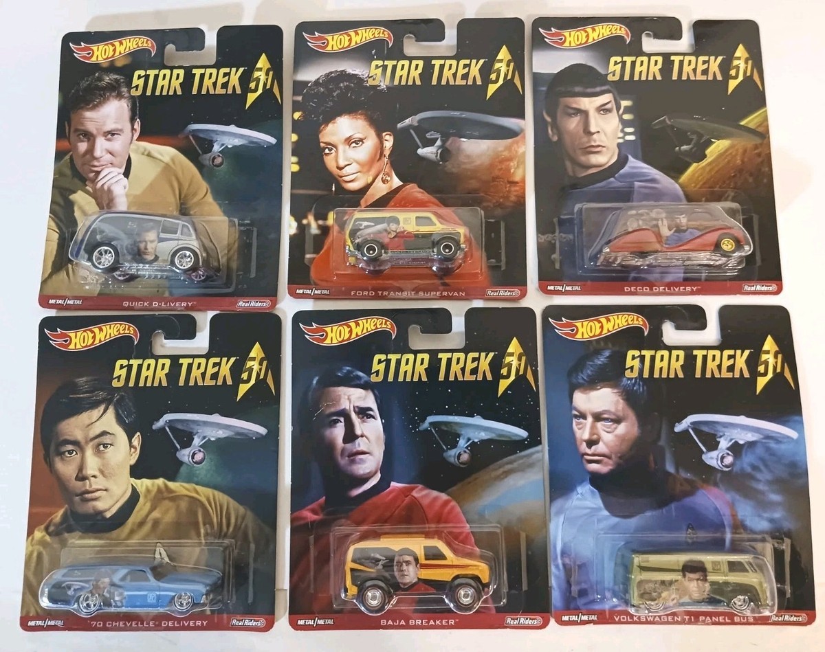HOT WHEELS　ミニカー　スター・トレック　スコット　リアルライダーズ Hot Wheels Star Trek Spock Delivery Vehicle - Walmart.com
