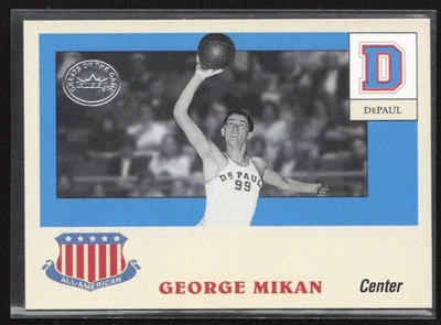 2001 Fleer Greats of the Game #6AA George Mikan All-American DePaul Blue Demons - Image 1 of 2