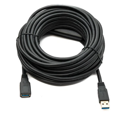 SYSTEM-S USB 3.0 Cable 12m Type C Male to Female 5Gbps Adapter - Image 1 of 4