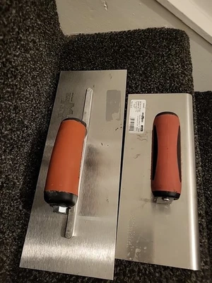Marshalltown Finishing Trowel 14inch Worth £56..External Edging Trowel 10in£26 - Image 1 of 4