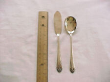 Silver Plate Master Butter & Sugar Spoon Holmes & Edwards Lovely Lady
