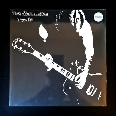 TIM ARMSTRONG - A POET'S LIFE Limited Edition MILKY CLEAR Vinyl LP Rancid Punk - Image 1 of 3