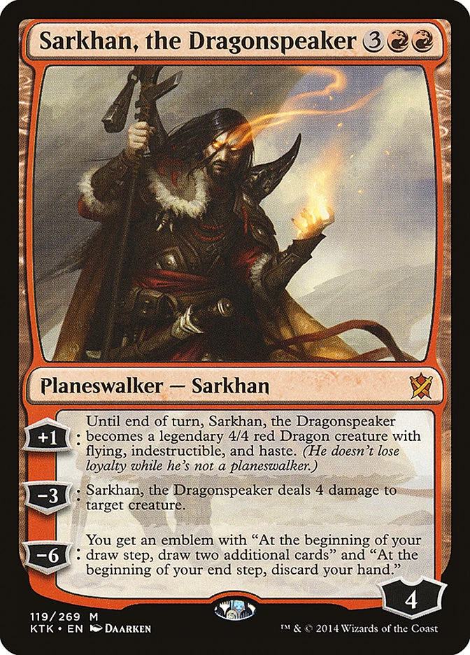 Sarkhan, the Dragonspeaker (KTK 119) Near Mint - MTG single - Image 1 of 1
