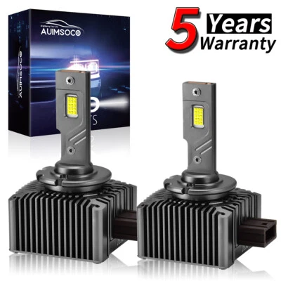 For Mini Cooper Paceman 2013-2014 D1S D1R LED Headlight Hi/Lo Beam Bulbs 36000LM - Image 1 of 4