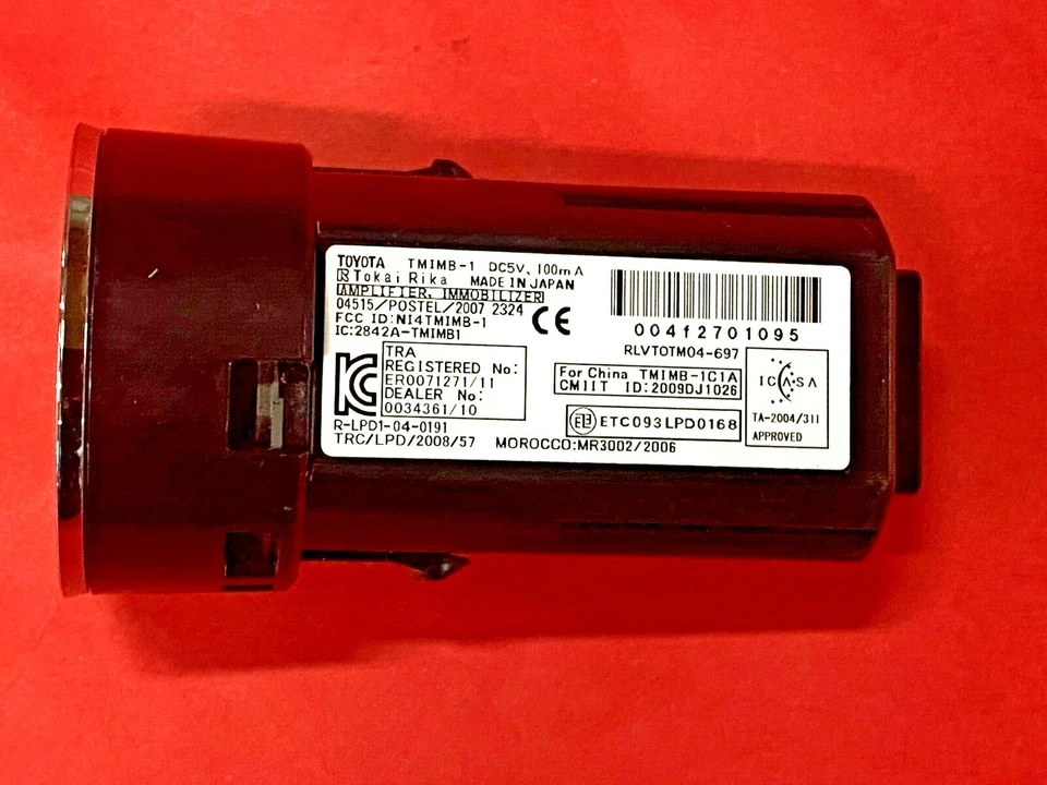 Interruptor de encendido empujar para arrancar OEM Toyota LS1458 apto para 10-19 Lexus GX460 Japón Foto 1 de 4
