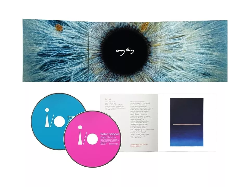 Peter Gabriel - I/O ( Blue & Pink ) - Electronic/Rock/2023/Album# 2-CD-NEU-OVP - Bild 1 von 1