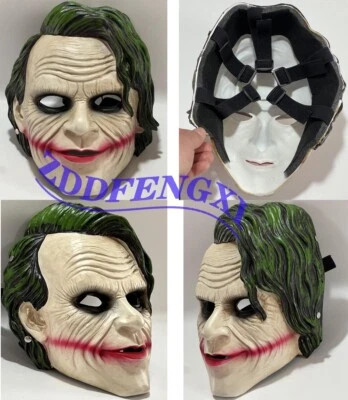 The Dark Knight Batman Joker Resin Mask 1/1 Wearable Cospaly Halloween Party - Image 1 of 4