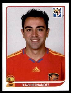 Panini World Cup 2010 Unnumbered (Coca-Cola Promo) Xavi Hernandez (Spain) - Picture 1 of 2
