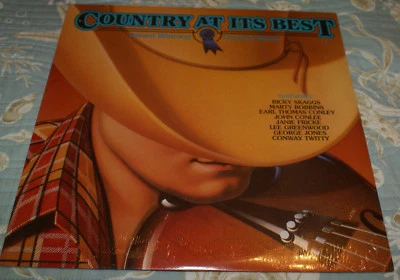 Country At It's Best 1984 Lp Record Various New Sealed First Press Conway Twitty - Image 1 of 2
