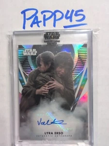 2023 Star Wars Signature Series Auto #A-VK Valene Kane come Lyra Erso - Foto 1 di 2