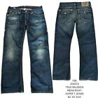 JEANS HOMME RICKY SUPER T MED LAVAGE/GRAY POINT STITCH JEAN TAILLE 2K 2000. 33