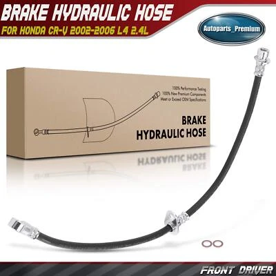 Manguera hidráulica freno delantero izquierdo honda cr-v 2002 2003 2004 2005 2006 l4 2,4 l Foto 1 de 4