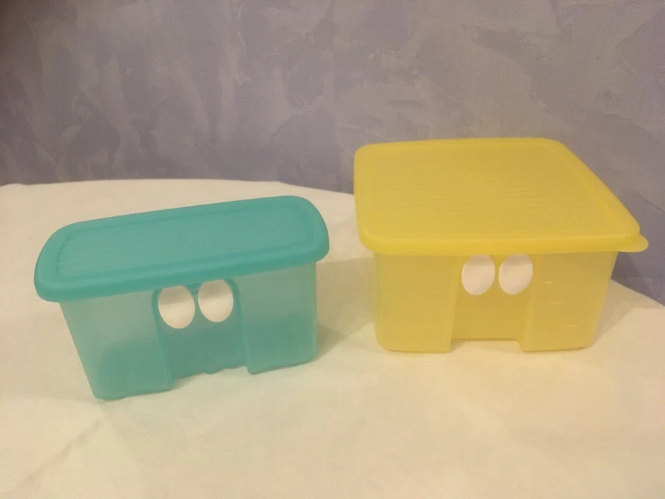 2er Set Tupperware Prima Klima Behälter A 110 - 1 L und A 134 - 350  ml - Bild 1 von 4