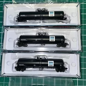 New! N-Scale Atlas Tank Car 3-Pack GATX Mobay Chemicals $113.85 - Picture 1 of 8