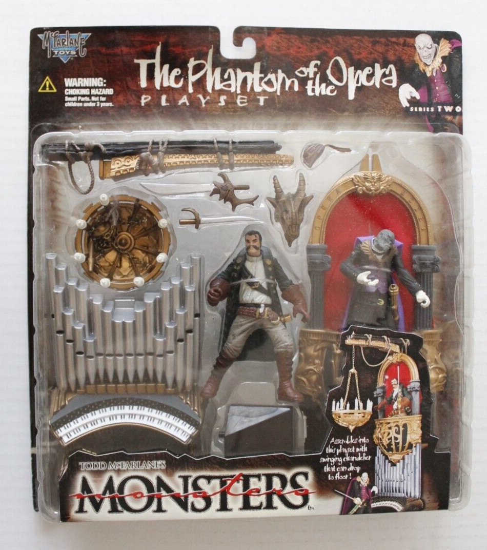 McFarlane Toys Action Figures Phantom of the Opera McFarlane Toys Action Figures Phantom of the Opera
