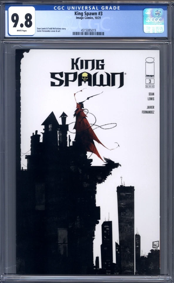 King Spawn #3 Cover A-Jonathan Glapion (Image Comics Malibu Comics October 2021)