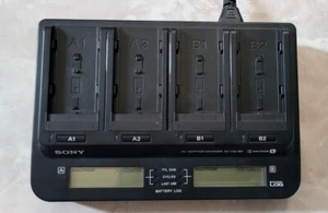 Sony AC-VQL1BP Four Batteries Charger for NP-F970 - Picture 1 of 7