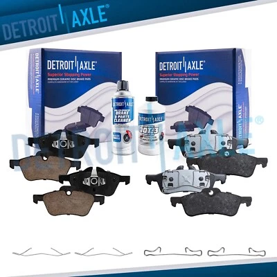 Комплект из 6 передних задних тормозных колодок для Mini Cooper 2002 2003 2004 2005 2007 2008 годов выпуска - Изображение 1 из 4