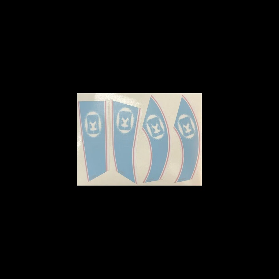 Williams Demolition Man Pinball Machine  Ramp Decal Set - Image 1 of 1