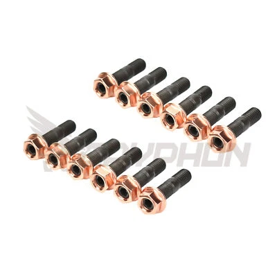 EXHAUST MANIFOLD STUD KIT FORD FALCON BARRA 240T 245T BA BF XR6 270T FG FGX G6 - image 1 of 4