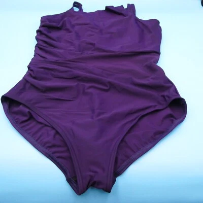 Traje de baño Miraclesuit talla 16 sangría púrpura red Azura de una pieza para mujer playa Foto 1 de 4