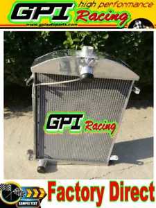 Alloy Aluminum Radiator FOR Ford Model A 1930 1931 30 31 Manual MT - Bild 1 von 12